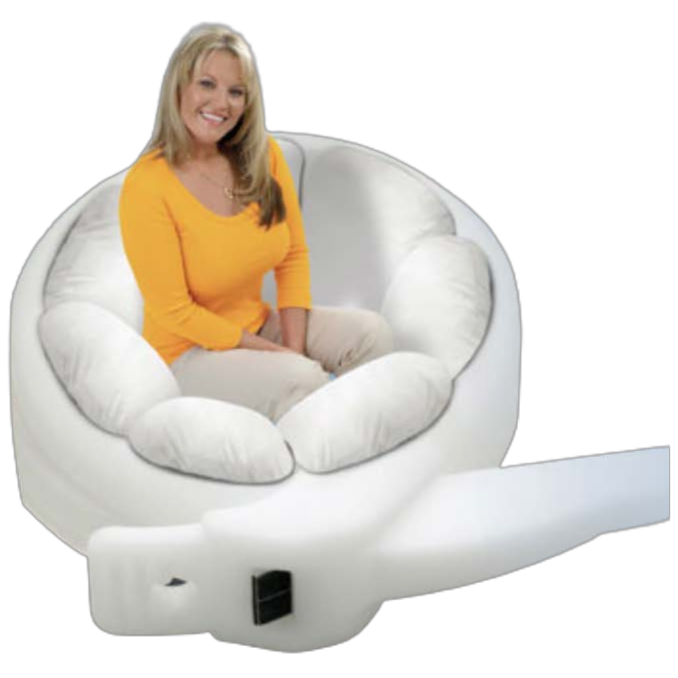 Lapband with lady